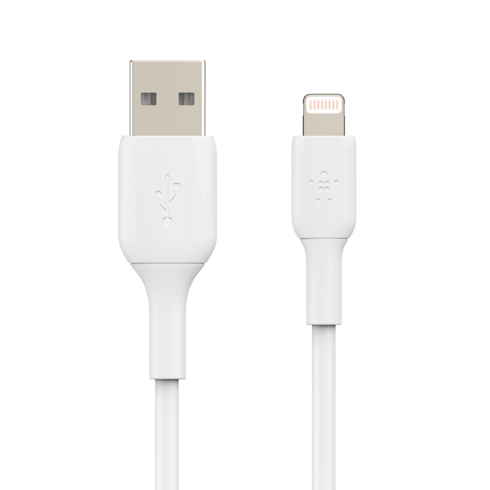 Belkin Cavo Lightning da USB-A a Lightning 1m - Bianco, Certificato MFi