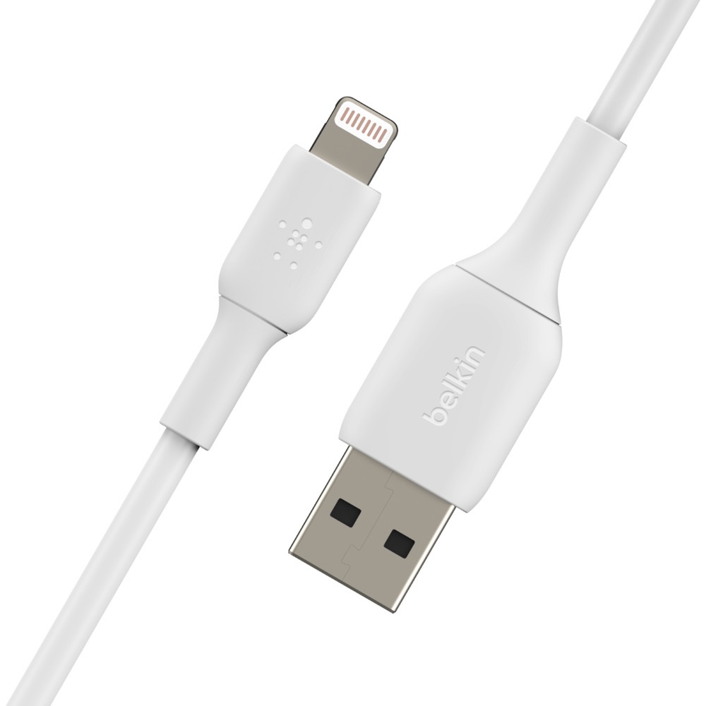 Belkin Cavo Lightning MFi da USB-A a Lightning 3m per iPhone, iPad e AirPods - Bianco