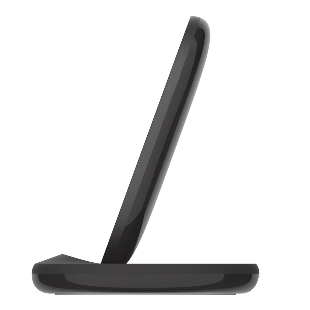 Belkin BoostCharge Supporto di Ricarica Wireless da 15 W - Caricabatteria Qi Rapido per Smartphone - Nero