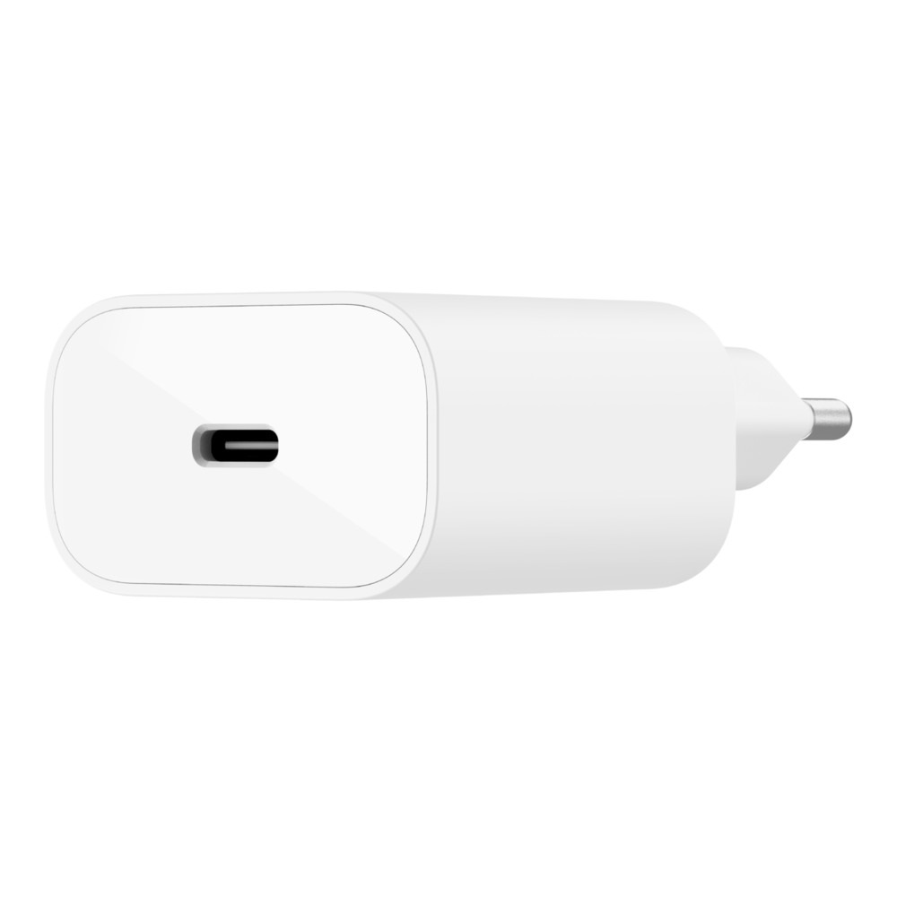 Belkin BoostCharge Caricabatterie da Parete USB-C 25W con PPS e Power Delivery - Compatibile con iPhone 15, Samsung Galaxy, Note, iPad e Pixel