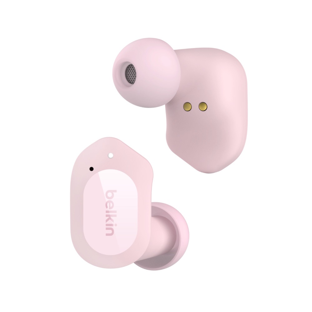Belkin SOUNDFORM Play Auricolare True Wireless Stereo (TWS) In-ear Bluetooth Rosa con Cancellazione del Rumore