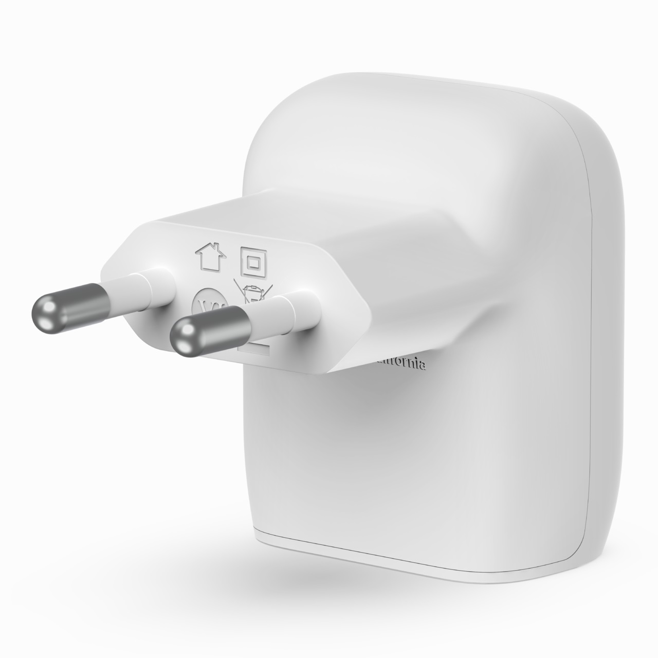 Belkin WCA006vf1MWH-B5 Caricabatterie da Parete 20W AC Bianco con Cavo USB-C/Lightning, Ricarica Rapida e Compatibile con iPhone, Galaxy e Pixel