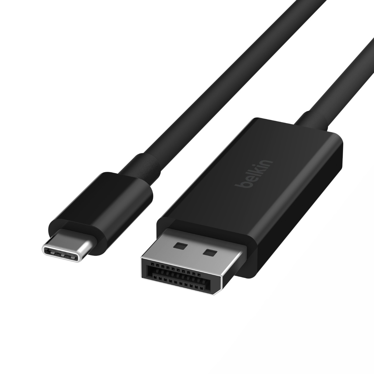 Belkin Cavo USB-C a DisplayPort 1.4 - 2m, Nero, Supporta 8K a 60Hz e 4K a 144Hz
