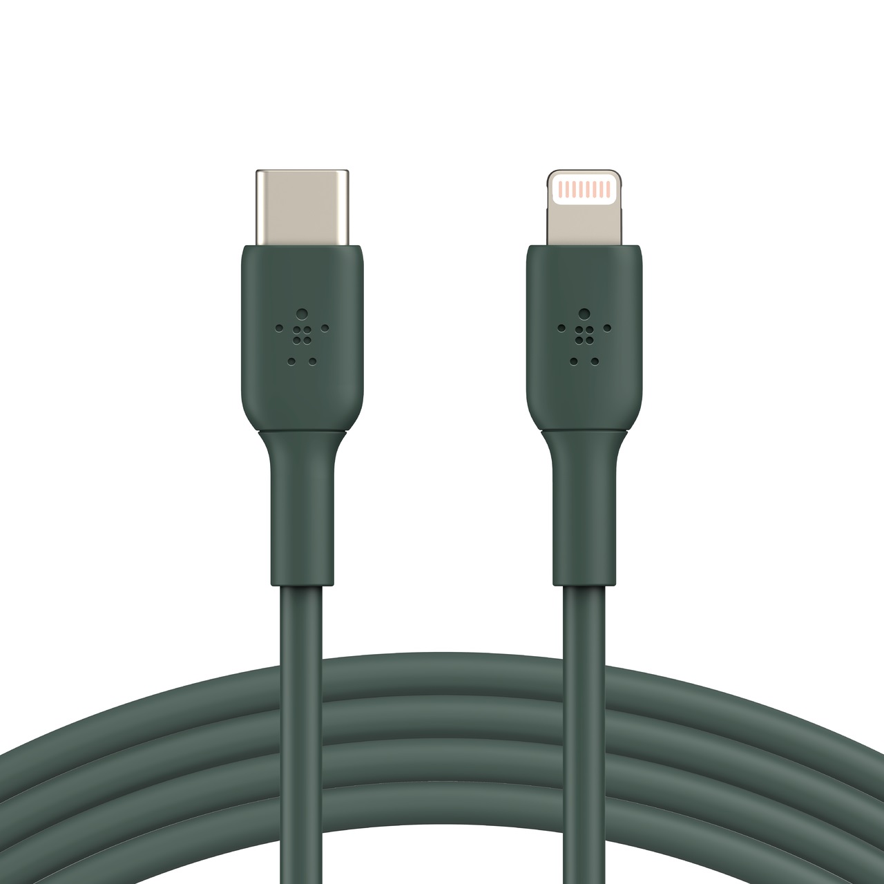 Belkin Cavo USB-C a Lightning 2m - Ricarica Rapida MFi per iPhone 14 e precedenti, Nero