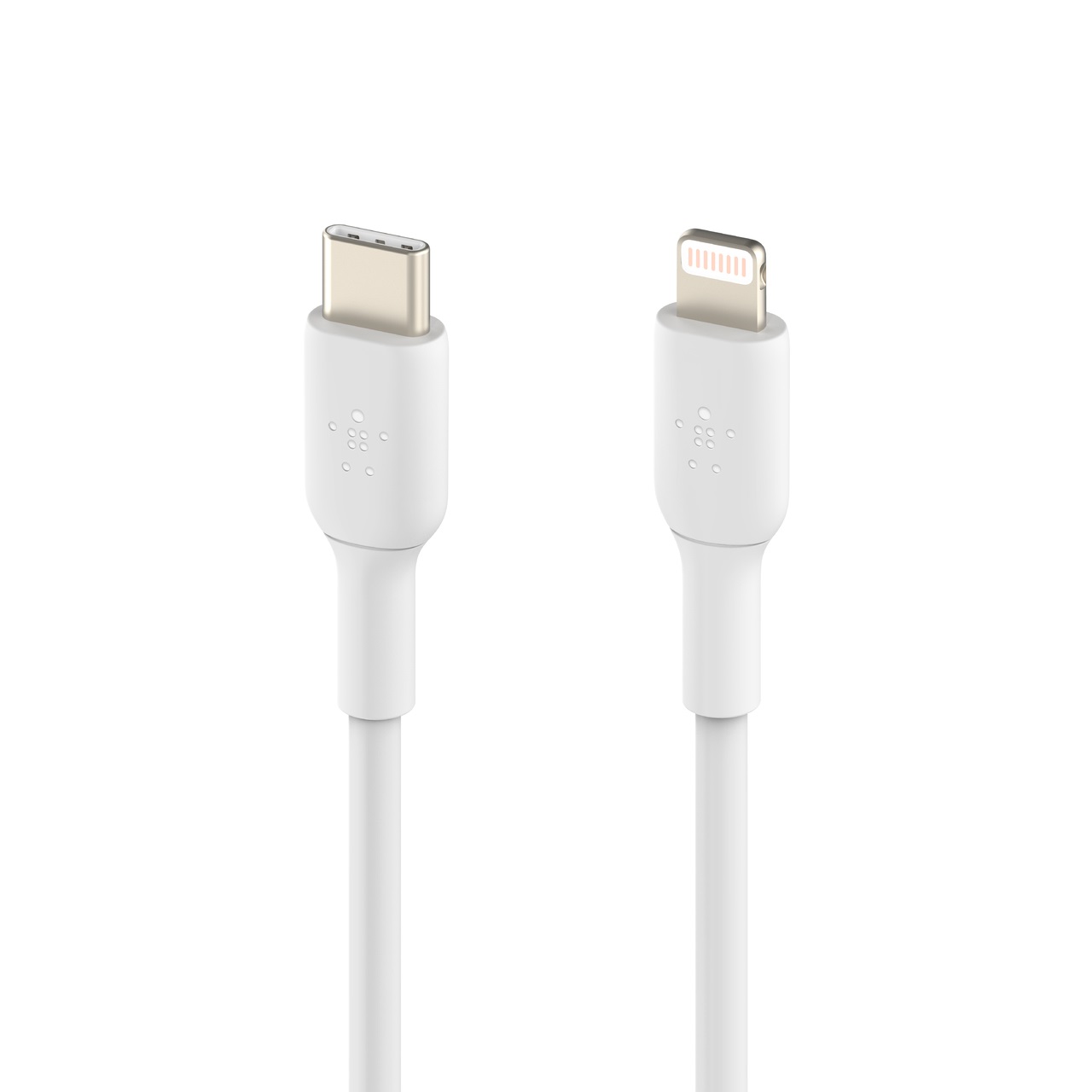 Belkin Cavo USB-C a Lightning 2m - Ricarica Rapida MFi per iPhone 14 e precedenti, 60W, Bianco