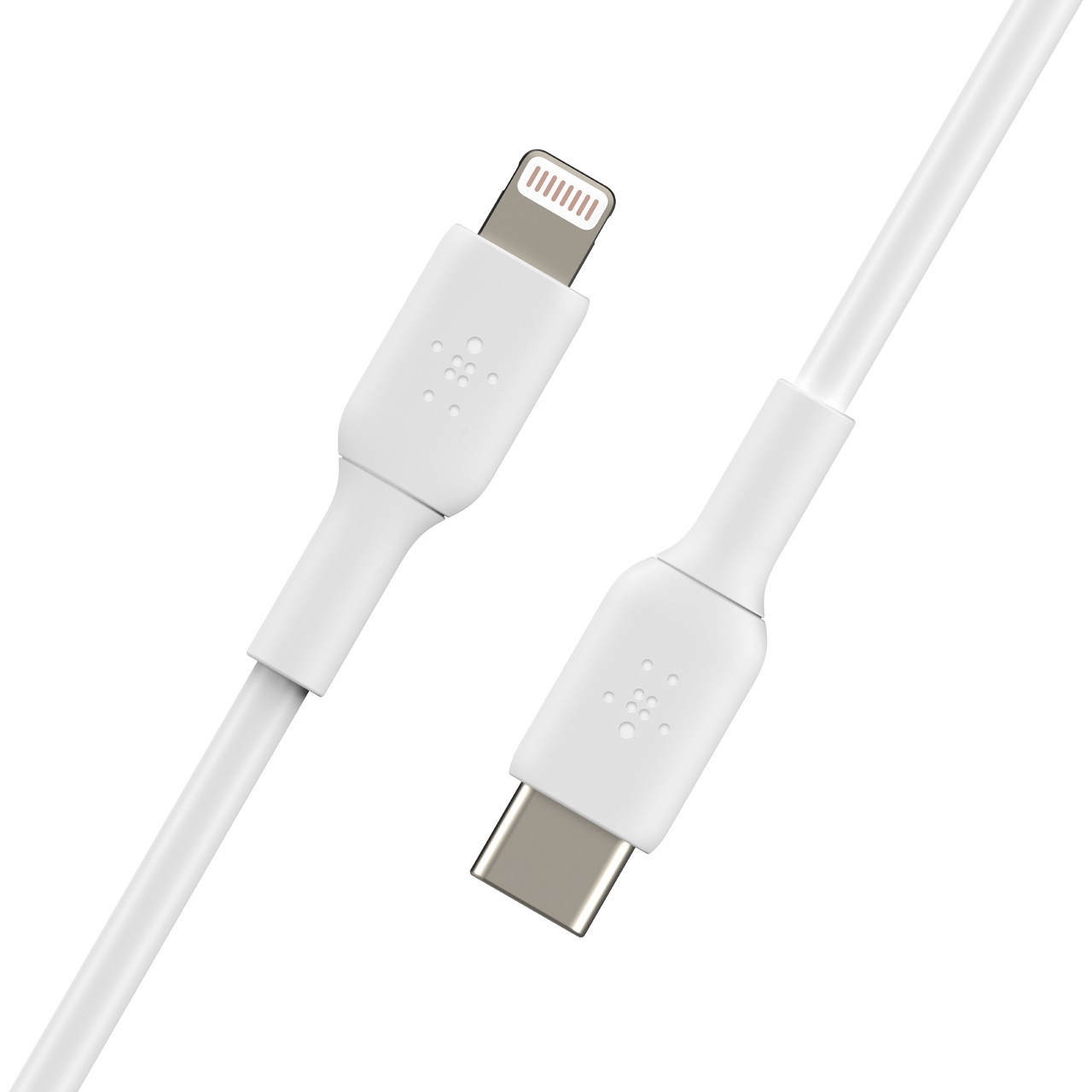Belkin Cavo USB-C a Lightning 2m - Ricarica Rapida MFi per iPhone 14 e precedenti, 60W, Bianco