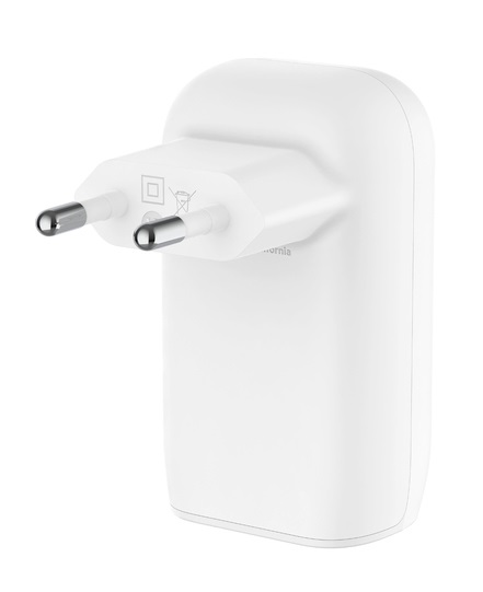 Belkin BoostCharge Caricabatteria da parete 3 porte USB-C con PPS 67W - Ricarica rapida per iPhone 16, MacBook Pro, AirPods e Samsung Galaxy