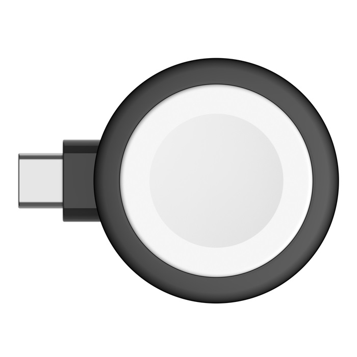 Belkin Caricabatteria USB-C Portatile per Apple Watch - Compatibile con Series 9/8/7, Ultra, MacBook e iPhone 15, Ricarica Veloce, Nero