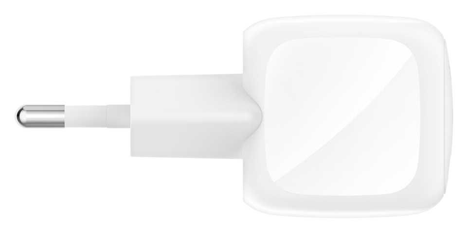 Belkin BoostCharge Caricabatteria da parete compatto 30 W USB-C PD rapido per iPhone, Samsung, iPad e tablet - Bianco