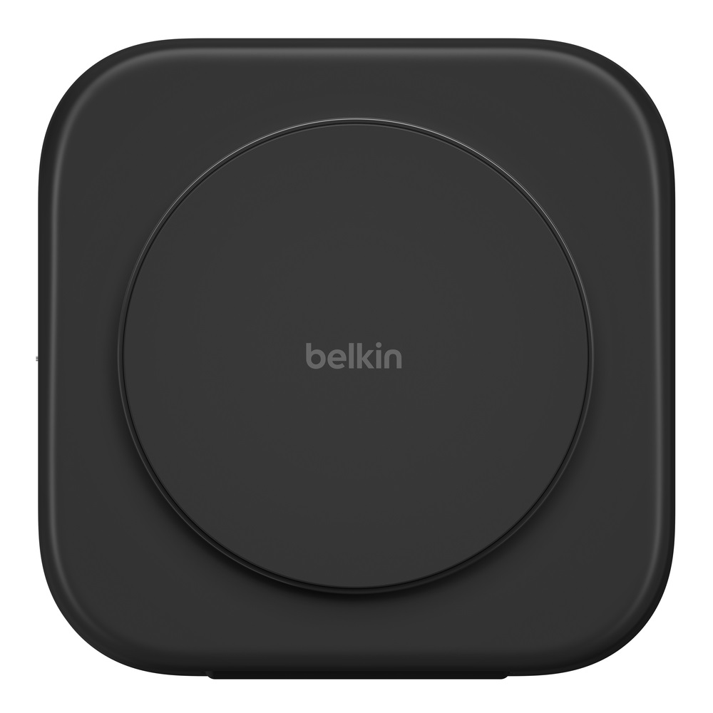 Belkin 3in1 Caricabatteria Wireless Pieghevole con Tecnologia Qi2 - Ricarica Rapida per iPhone, Apple Watch e AirPods - Nero