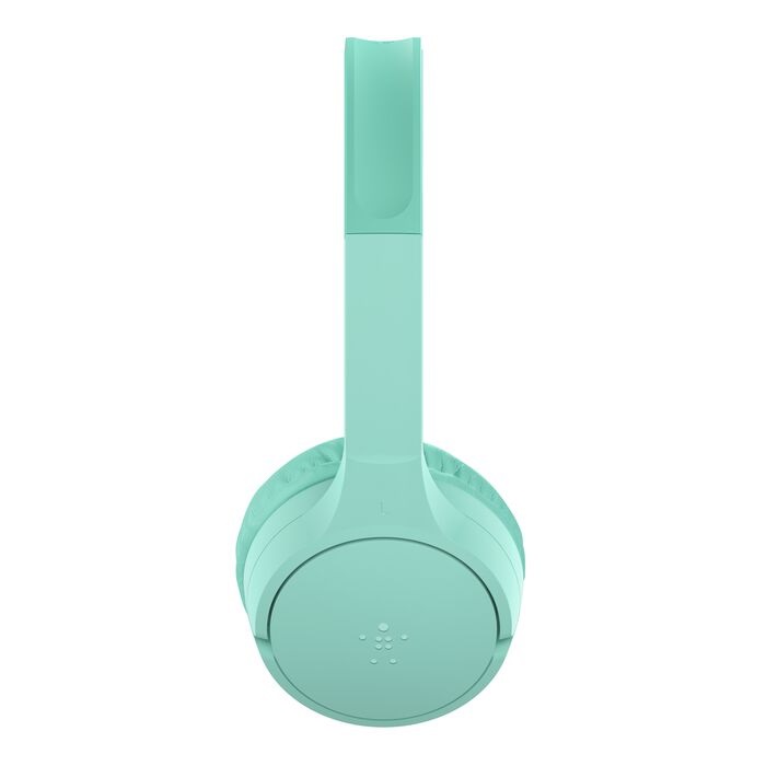 Belkin SoundForm Mini - Cuffie wireless over-ear per bambini con microfono, 30 ore di autonomia e adesivi personalizzabili