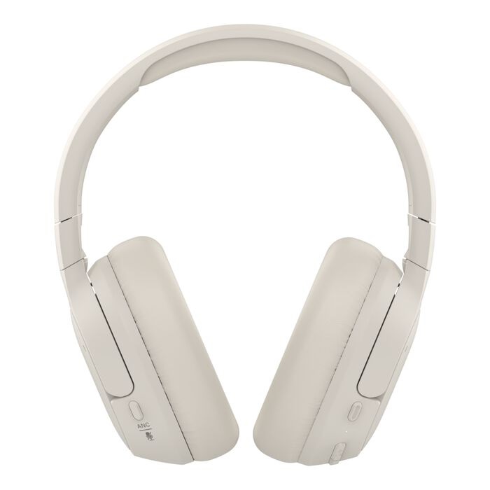 Belkin SoundForm Isolate Cuffie Wireless con Cancellazione Attiva del Rumore Ibrida, Microfono, Bassi Potenti, 60 Ore di Durata Batteria, Cuscinetti CloudCushion, Beige