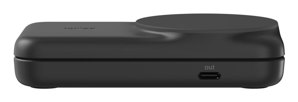 Belkin UltraCharge Caricatore Wireless 2 in 1 25W con MagSafe, USB-C e Adattatore 45W, Nero