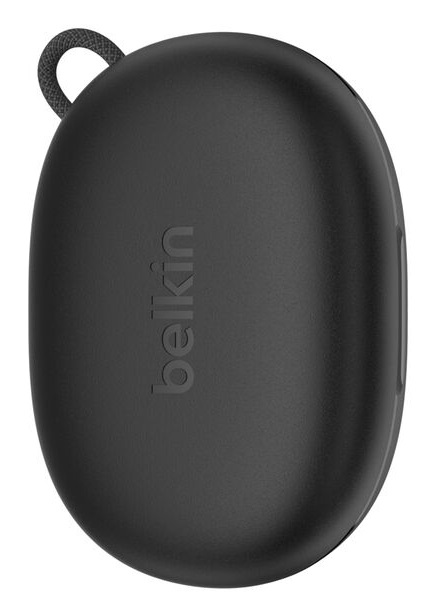 Belkin SoundForm ActiveFit - Auricolari Bluetooth con Microfono, Ricarica Rapida USB-C, 36 Ore di Autonomia, Resistenza IP54, Gancio Ergonomico - Nero