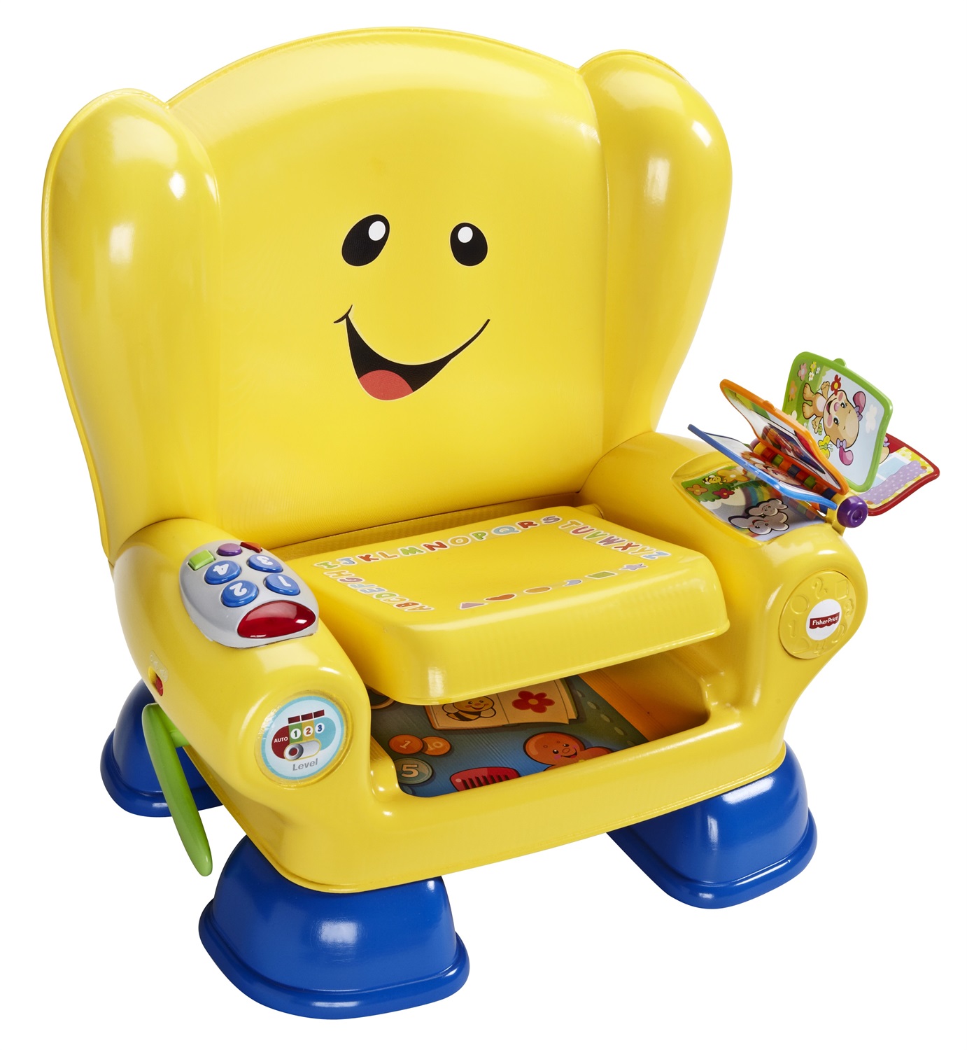 Fisher-Price Poltroncina di Cagnolino - Seggiolina Educativa con Sedile ABC e Attivazione Canzoni