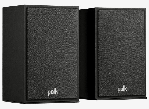 Polk Audio Monitor XT15 - Coppia di Diffusori da Libreria 2 vie, Compatibili con Dolby Atmos e DTS:X, Tweeter In Terilene da 1