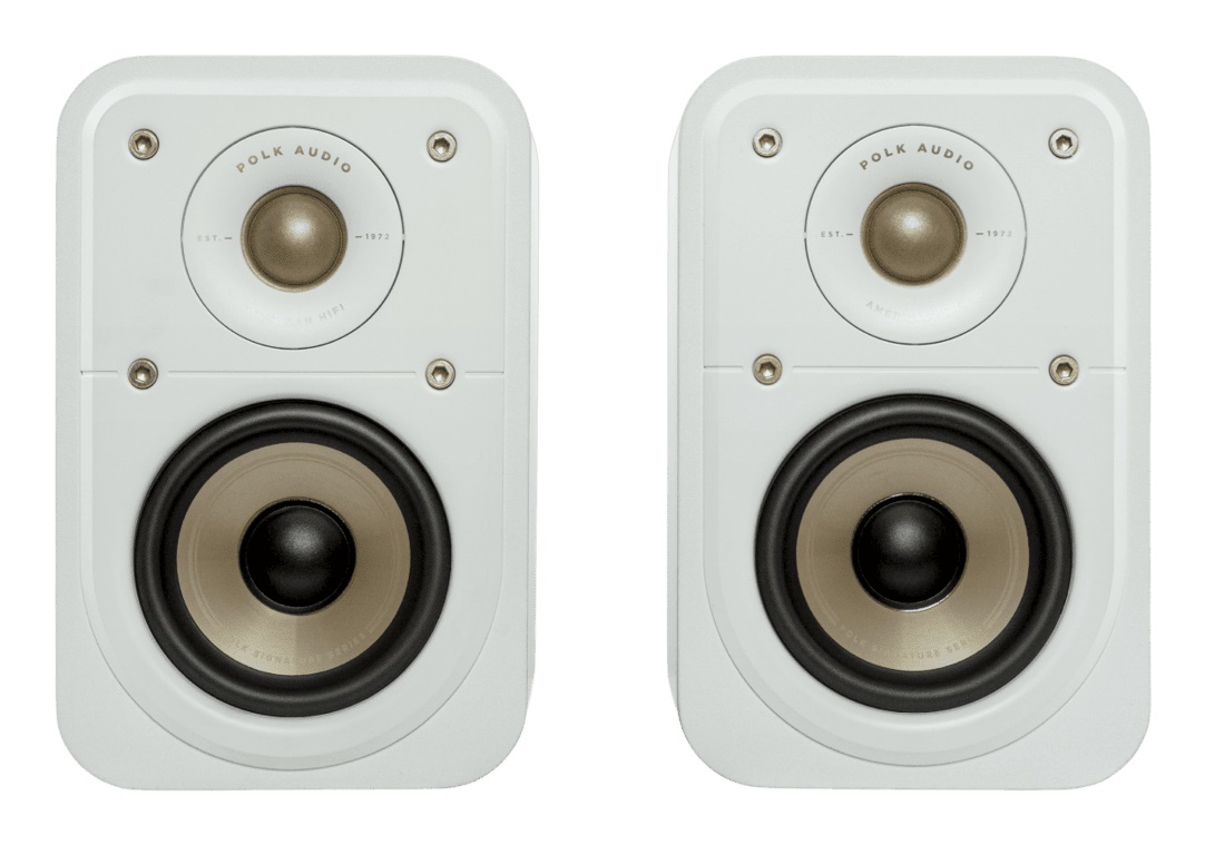 Polk Audio Signature Elite ES10 - Diffusore Bianco con Tweeter da 1