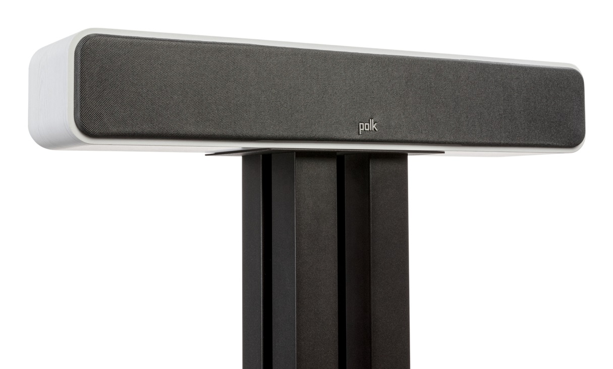 Polk Audio Signature Elite ES35 - Diffusore Centrale Sottile, Compatibile Dolby Atmos e DTS:X, 6x Driver Medio-Bassi, Tweeter da 1
