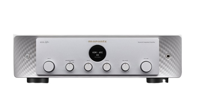 Marantz Model 40N Argento - Amplificatore Integrato con Streaming, HDMI, Wi-Fi, Bluetooth e Supporto per Alexa