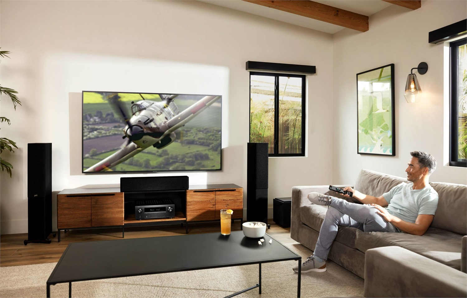 Denon AVR-X2800H DAB Sintoamplificatore AV 7.1 Canali 95 W Stereo con Supporto 8K e Dolby Atmos