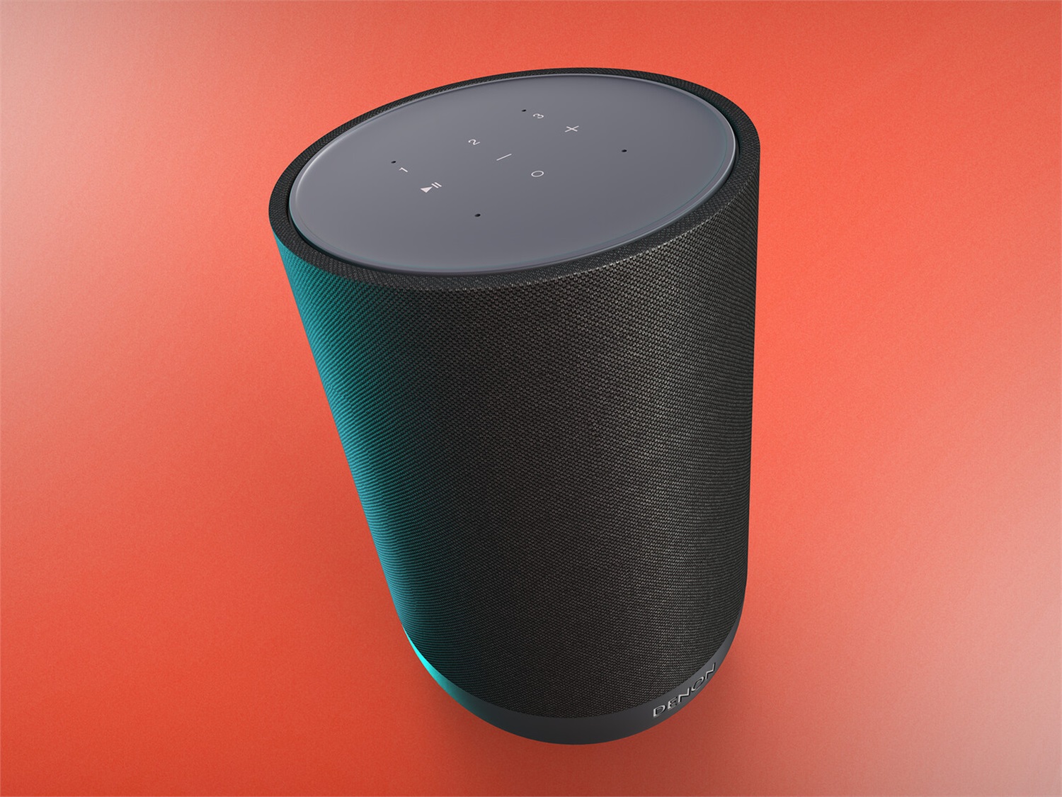 DENON Home 200 Altoparlante Smart Wireless con Dolby Atmos, HEOS Streaming, Wi-Fi, Bluetooth, AirPlay 2 e Audio Hi-Res - Design Elegante Nero