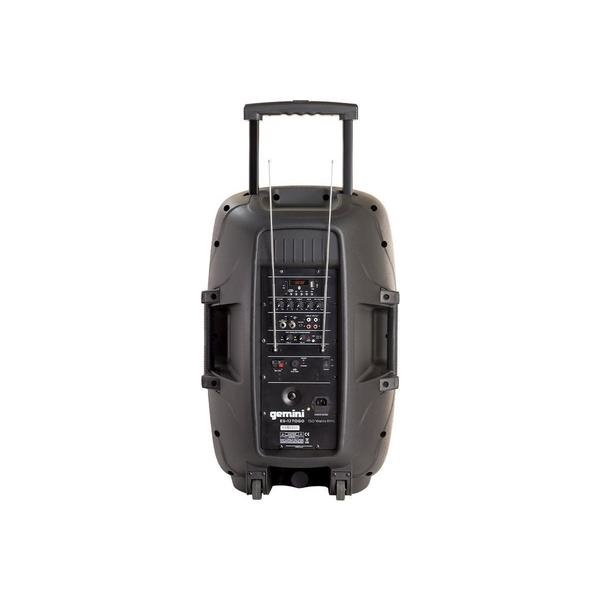 Gemini ES-12TOGO Altoparlante Trolley Amplificato 300W con Bluetooth e Funzione Karaoke