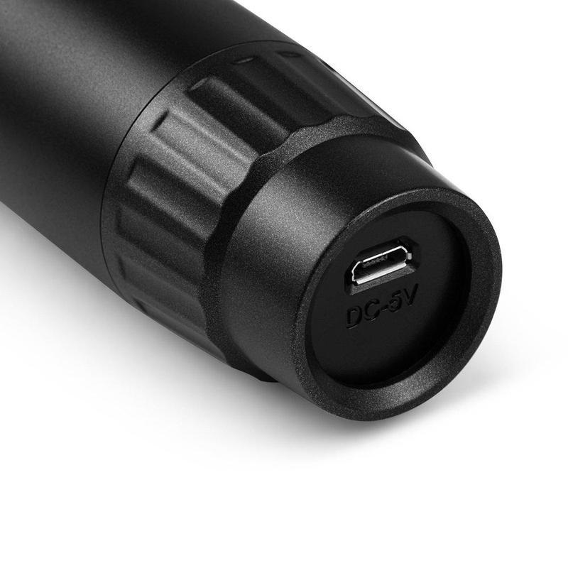 Gemini GMU-M100 Microfono Wireless UHF con Batteria Ricaricabile USB e Sistema Espandibile