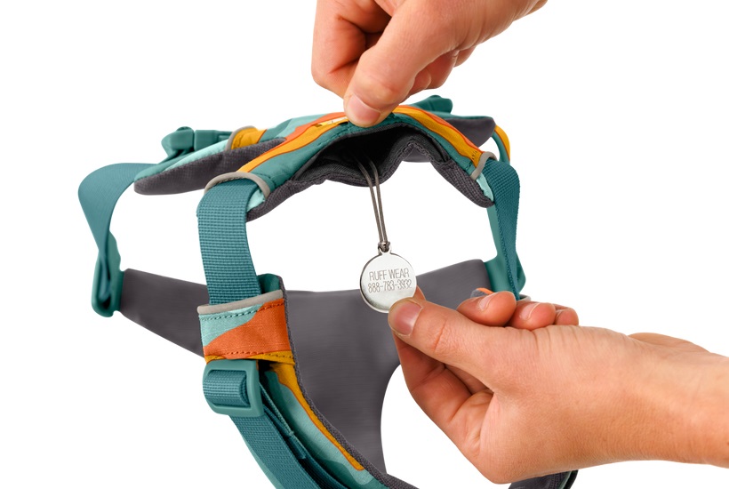 Ruffwear Pettorina Front Range S - Spring Mountains, Nylon e Poliestere, Pettorina a Y Riflettente, Regolabile e Imbottita per Passeggiate e Corsa