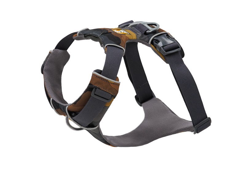 Ruffwear Pettorina Front Range M - Nylon e Poliestere, Circonferenza Toracica 69-81 cm, Design a Y Riflettente, Regolabile e Imbottita per Passeggiate e Corsa