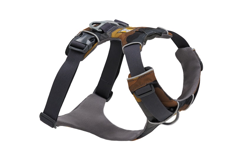 Ruffwear Pettorina Front Range M - Nylon e Poliestere, Circonferenza Toracica 69-81 cm, Design a Y Riflettente, Regolabile e Imbottita per Passeggiate e Corsa