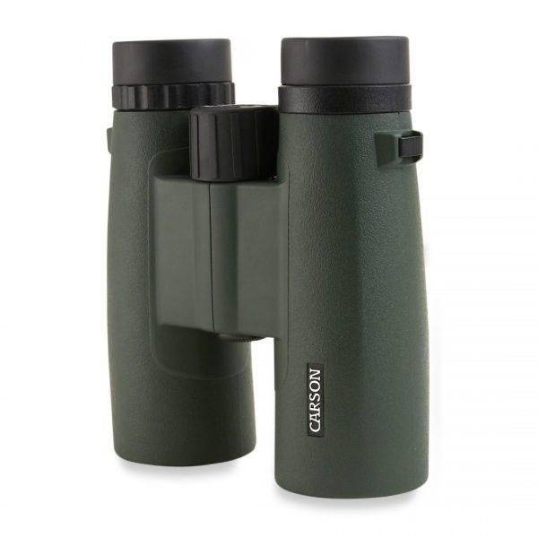 Carson JR Series Binocolo 10x42mm BaK-4 Impermeabile e Antinebbia - Nero e Verde