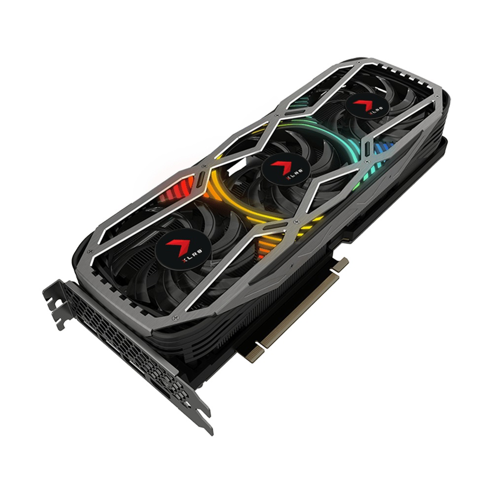 PNY GeForce RTX 3080 10GB GDDR6X XLR8 Gaming REVEL EPIC-X RGB Triple Fan LHR - DisplayPort e HDMI