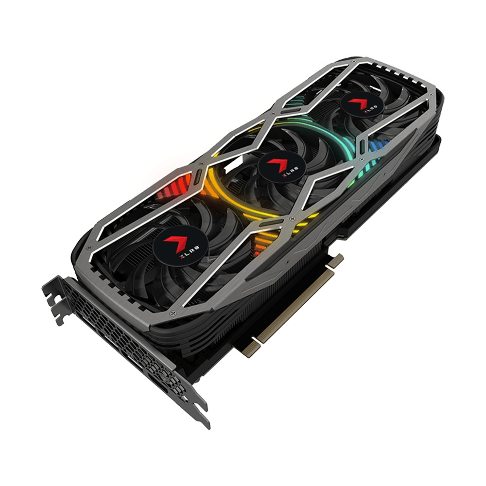 PNY GeForce RTX 3080 10GB GDDR6X XLR8 Gaming REVEL EPIC-X RGB Triple Fan LHR - DisplayPort e HDMI