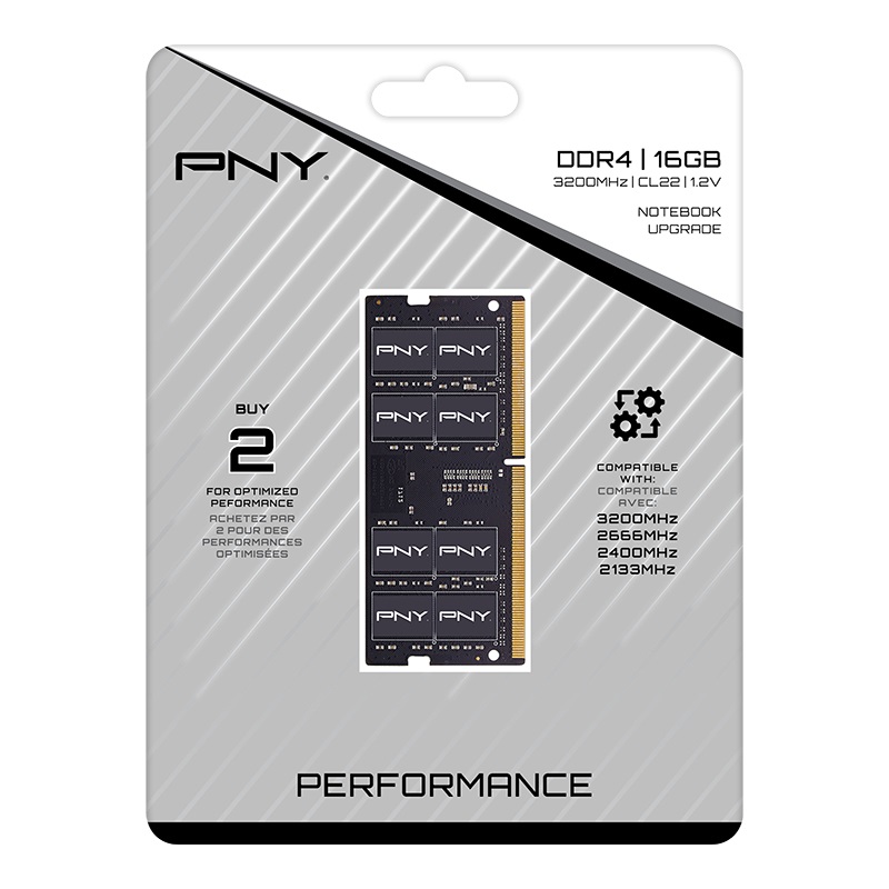 PNY Performance Memoria SO-DIMM 16 GB DDR4 3200 MHz CL22 1.2V