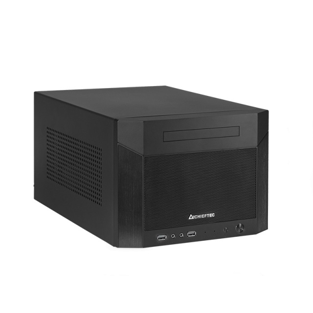 Chieftec ProCube Mini CN-01B-OP Case Cubo Mini ITX Nero - Supporto PSU ATX, Ventole 120mm