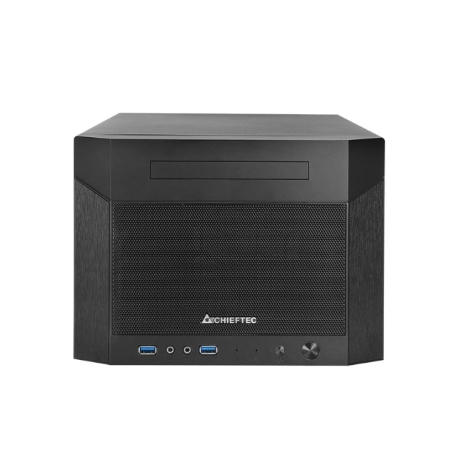 Chieftec ProCube Mini CN-01B-OP Case Cubo Mini ITX Nero - Supporto PSU ATX, Ventole 120mm