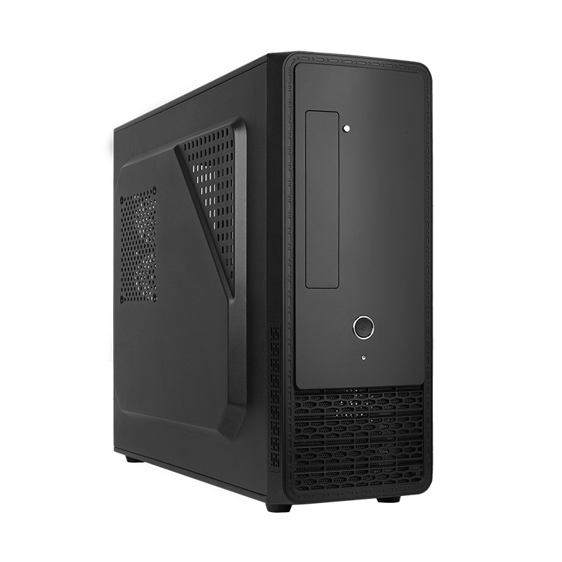 Chieftec UC-03B-OP Case Midi Tower Nero in Acciaio al Carbonio per PC ATX, micro ATX e Mini-ATX