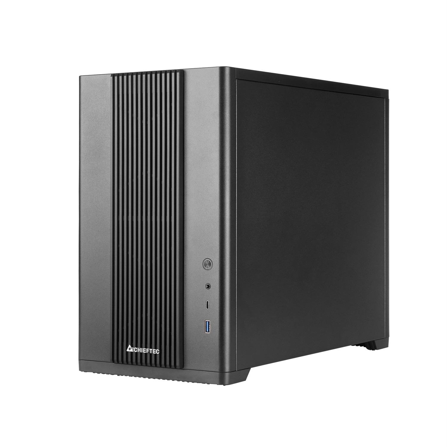Chieftec BX-10B-M-OP Mini Tower PC Case Nero - Supporto microATX e Mini-ITX, Ventola 120 mm