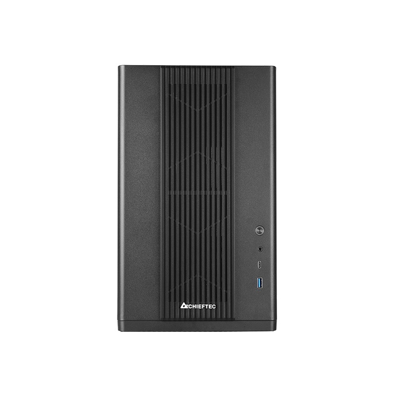 Chieftec BX-10B-M-OP Mini Tower PC Case Nero - Supporto microATX e Mini-ITX, Ventola 120 mm