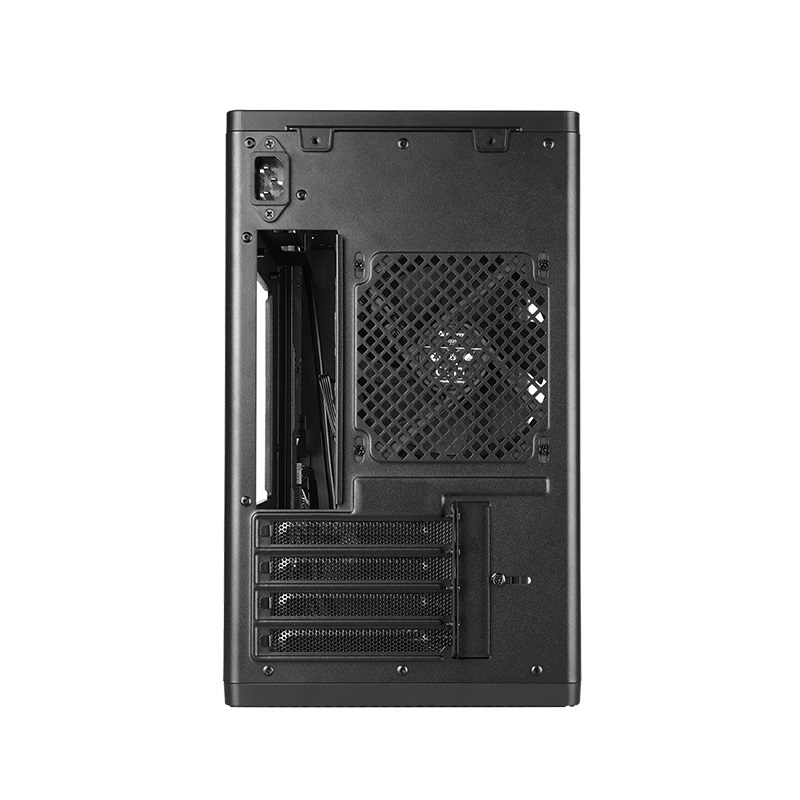 Chieftec BX-10B-M-OP Mini Tower PC Case Nero - Supporto microATX e Mini-ITX, Ventola 120 mm