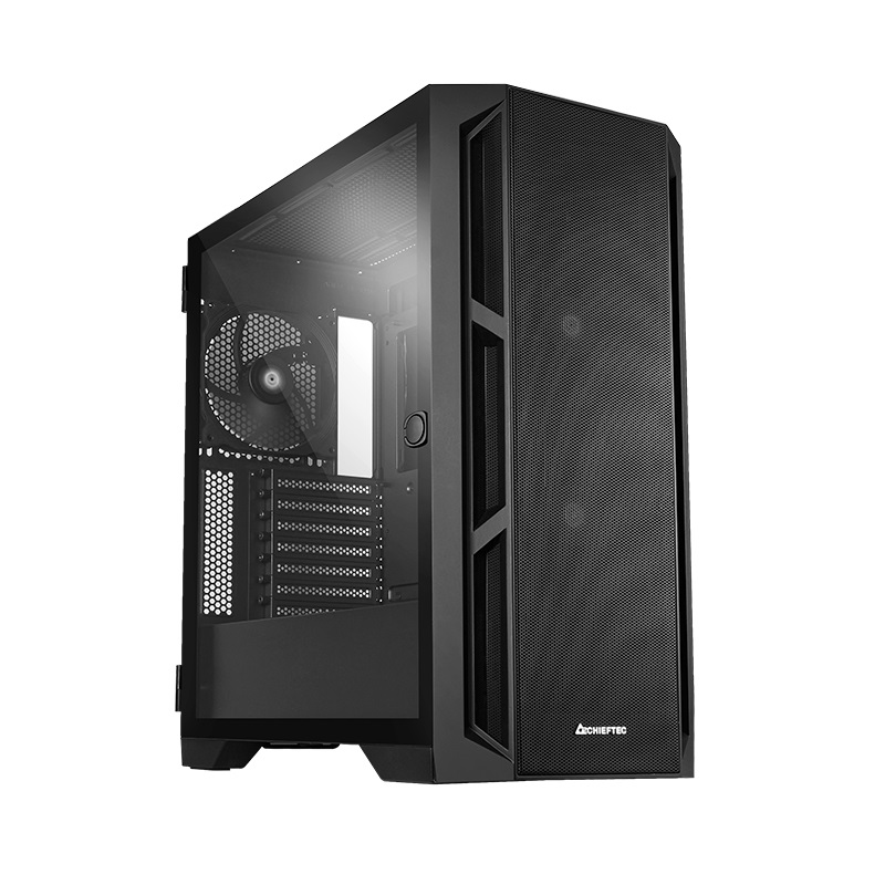 Chieftec APEX AIR GA-01B-M-OP Midi Tower E-ATX Nero con Ventola PWM da 140 mm