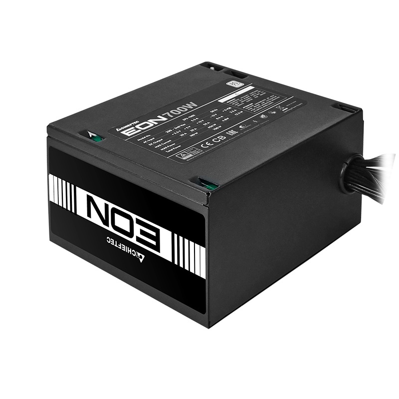 Chieftec EON ZPU-400S Alimentatore per Computer 400 W 20 4 pin ATX Nero con Certificazione 80