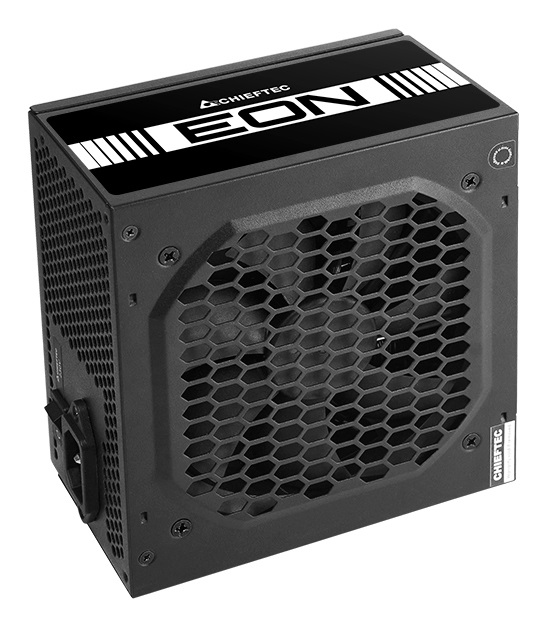 Chieftec EON ZPU-500S Alimentatore ATX 500W 80 Plus con Ventola Silenziosa da 120mm e Connettore 20 4 pin