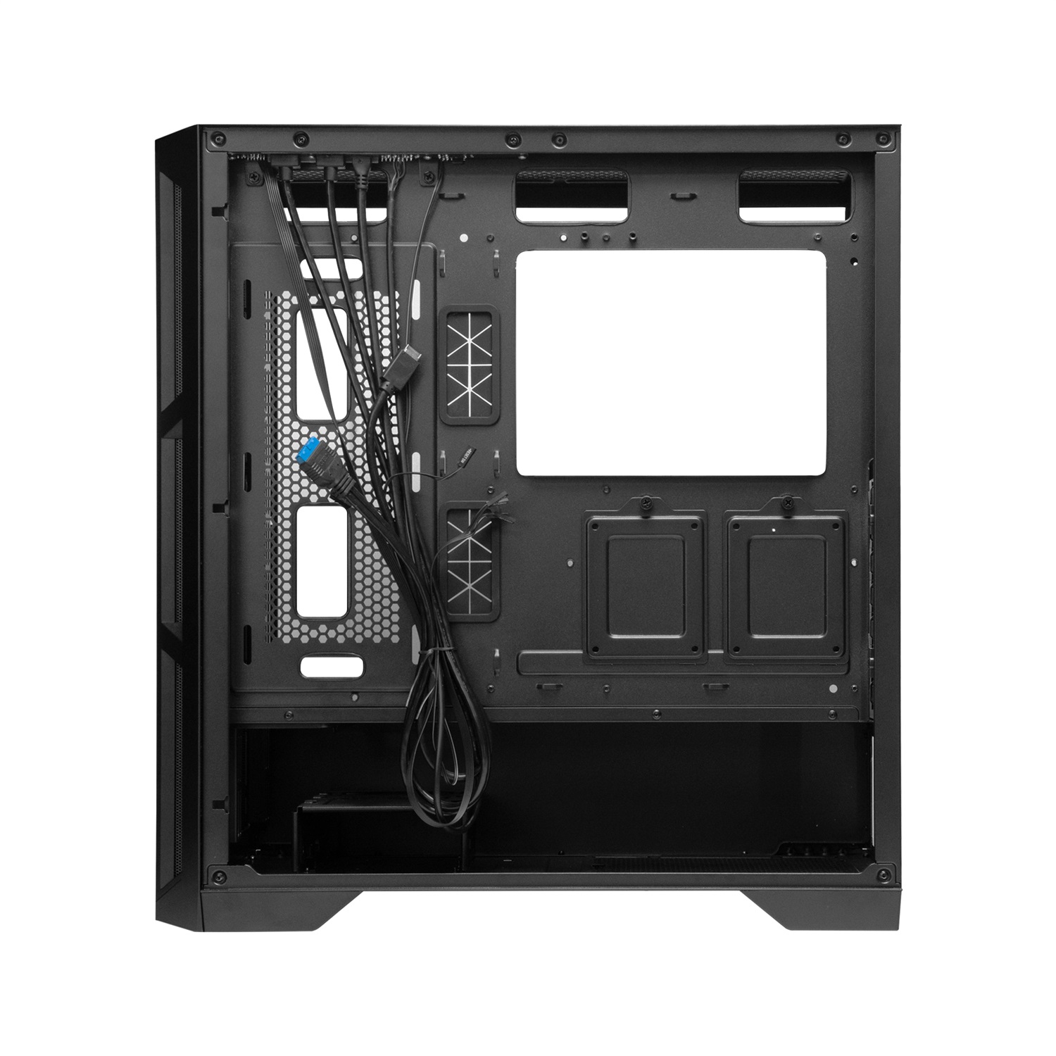 Chieftec Midi APEX Series GA-01B-Q-OP Midi Tower - Supporto per schede madri ATX, EATX, ITX e più, Ventola 140 mm inclusa
