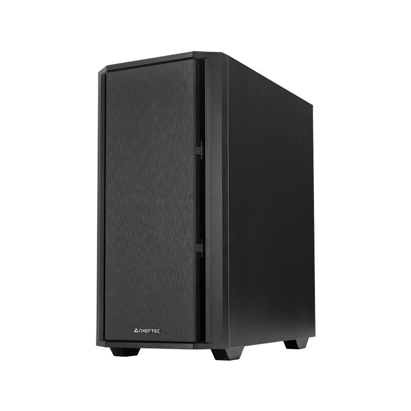 Chieftec AZ-01B-OP Mini Tower Computer Case Nero con Ventola PWM da 120mm