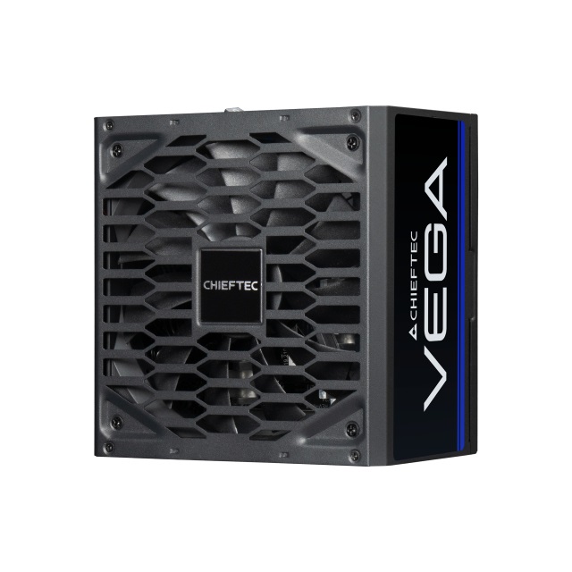 Chieftec Vega PPG-850-S Alimentatore 850W ATX 80 PLUS Gold, 20 4 pin, Protezioni: Sovracorrente, Sovralimentazione, Surriscaldamento, Cortocircuito, Nero/Blu