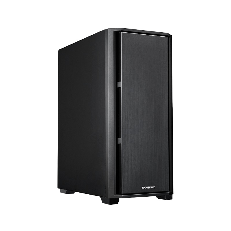 Chieftec AS-02B-OP Case Midi Tower Nero per PC ATX, micro ATX e Mini-ITX