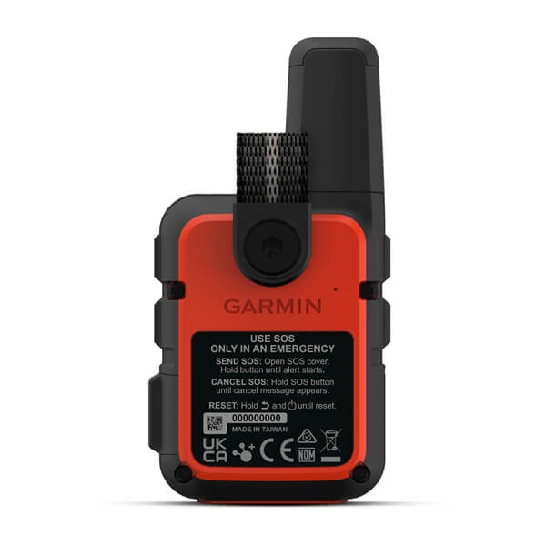 Garmin inReach Mini 2 - Comunicatore Satellitare Compatto, Nero e Rosso, Copertura Iridium, Invia/Ricevi Messaggi, SOS, LiveTrack, TracBack, Autonomia fino a 14 giorni
