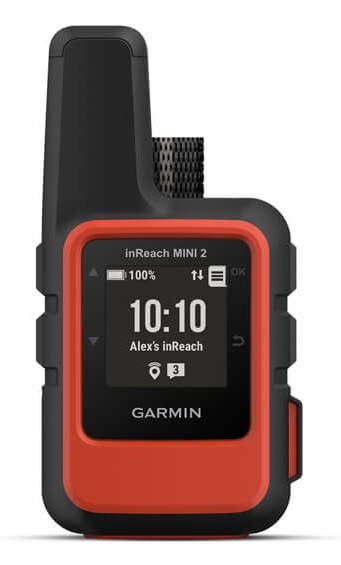 Garmin inReach Mini 2 - Comunicatore Satellitare Compatto, Nero e Rosso, Copertura Iridium, Invia/Ricevi Messaggi, SOS, LiveTrack, TracBack, Autonomia fino a 14 giorni