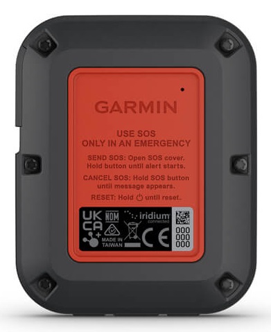Garmin inReach Messenger - Comunicatore Satellitare Portatile Nero con Messaggistica Bidirezionale e Avvisi SOS